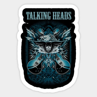 TALKING HEADS BAND Sticker